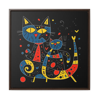 Cat 153, Gallery Canvas Wraps, Square Frame