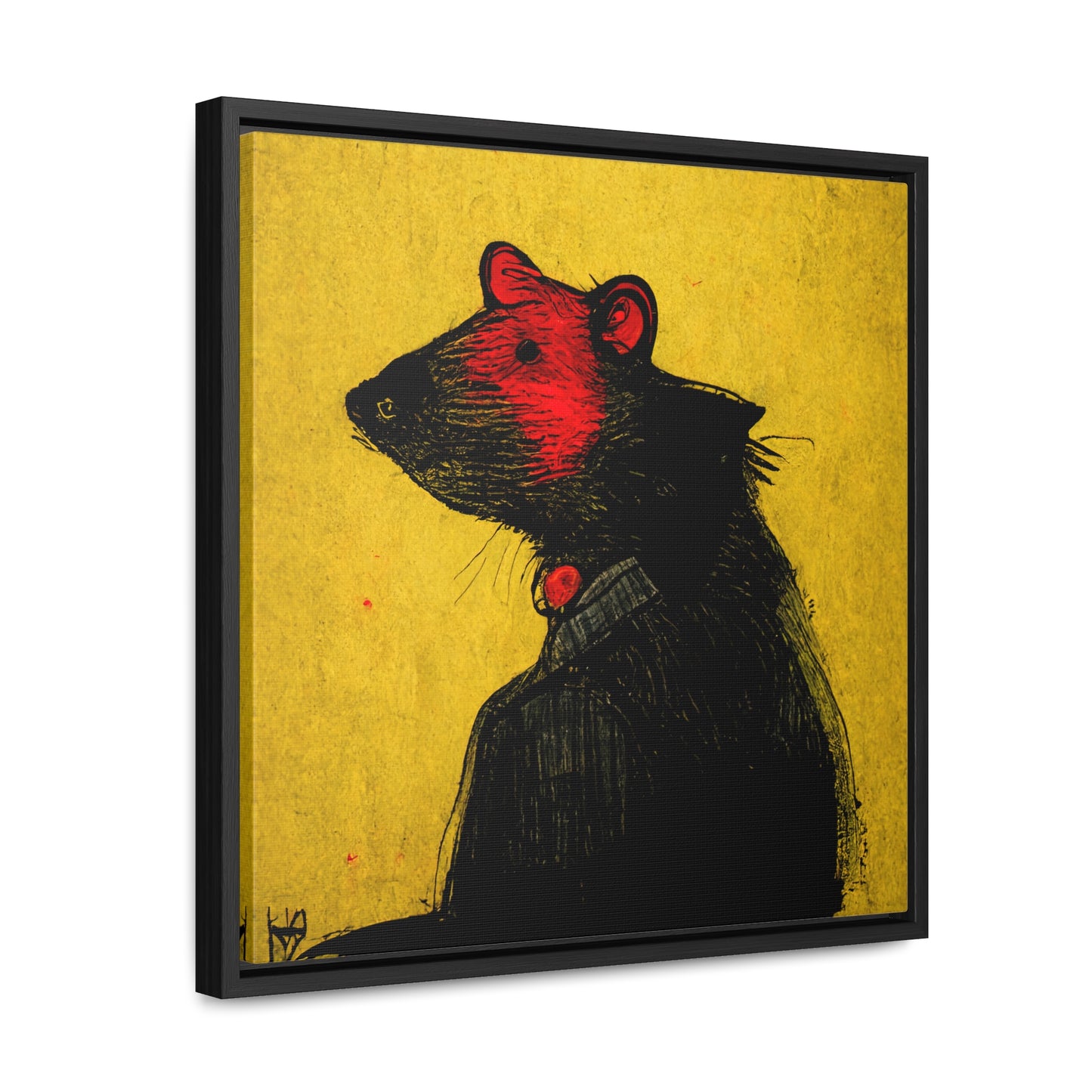 Urban Rat 3, Valentinii, Gallery Canvas Wraps, Square Frame