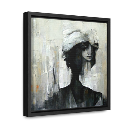 Forgotten Face 6, Valentinii, Gallery Canvas Wraps, Square Frame