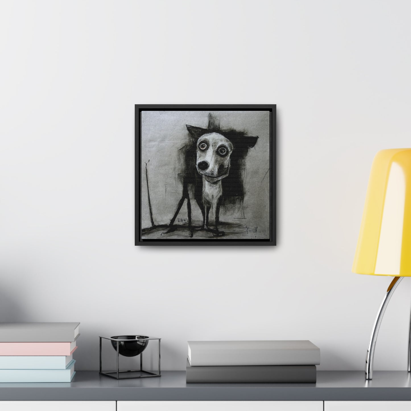 Dogs and Puppies 9, Valentinii, Gallery Canvas Wraps, Square Frame