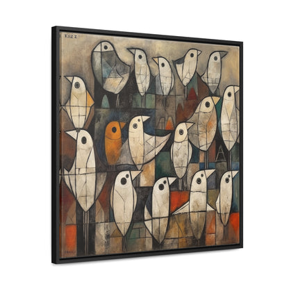 Bird 31, Gallery Canvas Wraps, Square Frame