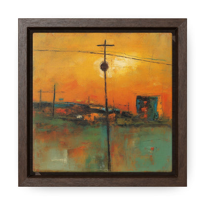 Land of the Sun 57, Valentinii, Gallery Canvas Wraps, Square Frame