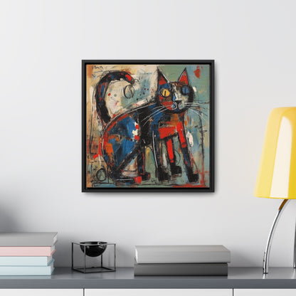 Cat 88, Gallery Canvas Wraps, Square Frame