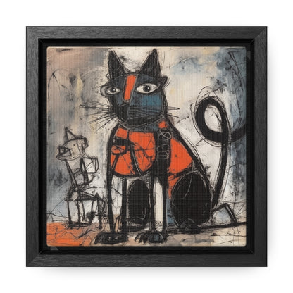 Cat 32, Gallery Canvas Wraps, Square Frame