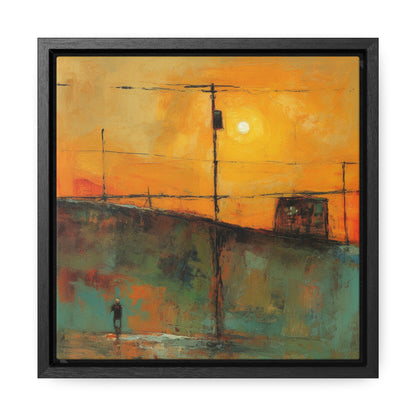 Land of the Sun 51, Valentinii, Gallery Canvas Wraps, Square Frame