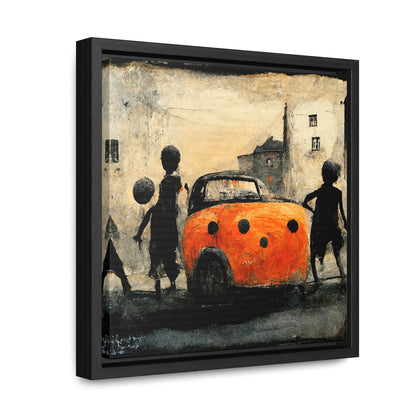 Childhood, Valentinii, Gallery Canvas Wraps, Square Frame