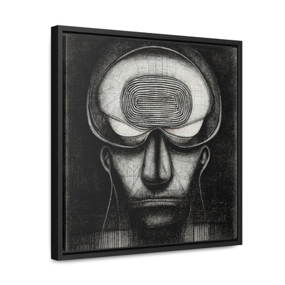 Brain 61, Valentinii, Gallery Canvas Wraps, Square Frame