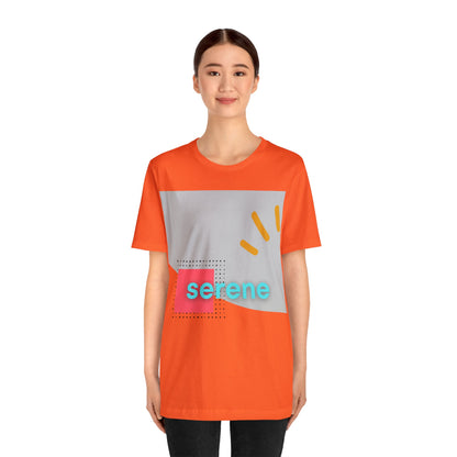 Serene, Unisex Jersey Short Sleeve Tee