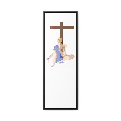 Cross, Original Eduard Pavel, Gallery Canvas Wraps, Vertical Frame