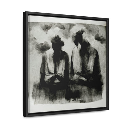 Palaeolithic Prayer 14, Valentinii, Gallery Canvas Wraps, Square Frame