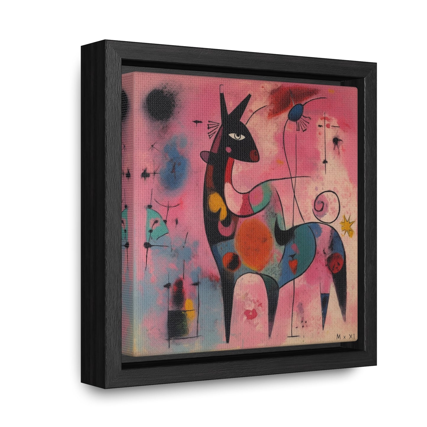 The Dreams of the Child 35, Gallery Canvas Wraps, Square Frame