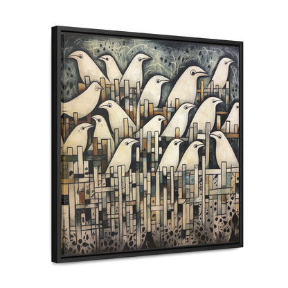 Bird 37, Gallery Canvas Wraps, Square Frame