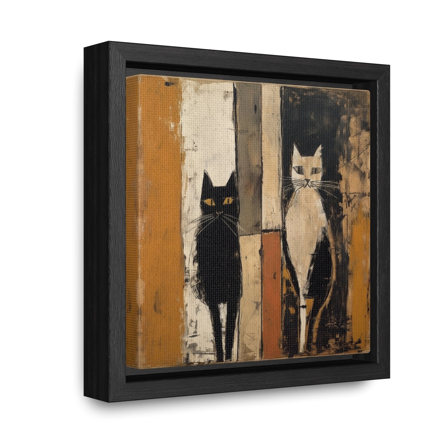 Cat 9, Gallery Canvas Wraps, Square Frame