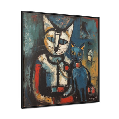 Cat 31, Gallery Canvas Wraps, Square Frame