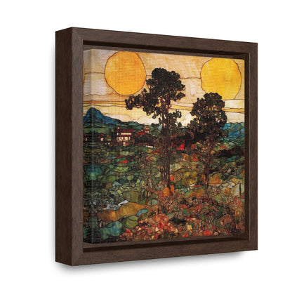 Land of the Sun 43, Valentinii, Gallery Canvas Wraps, Square Frame