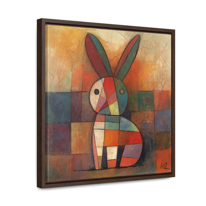 Rabbit 15, Gallery Canvas Wraps, Square Frame