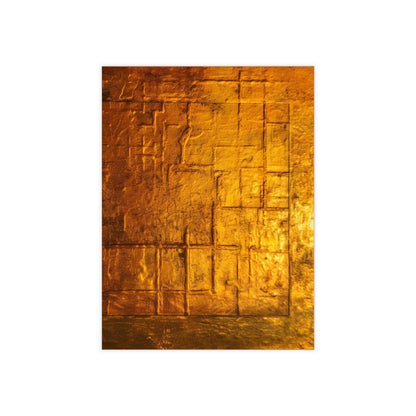 Gold 5, Ceramic Photo Tile