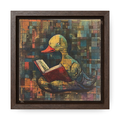 Duck 3, Gallery Canvas Wraps, Square Frame