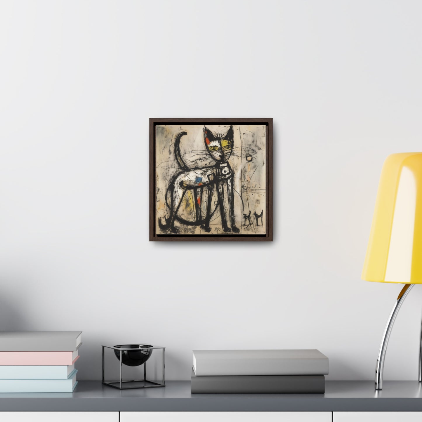 Cat 49, Gallery Canvas Wraps, Square Frame