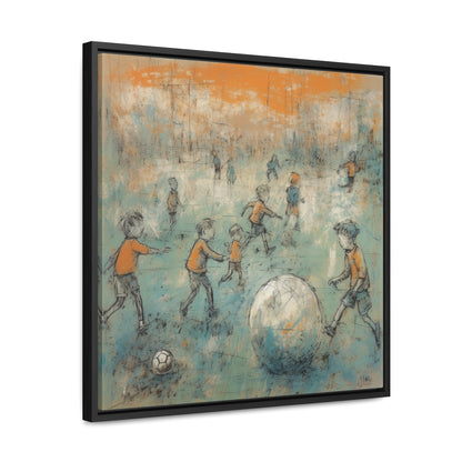 Childhood 34, Gallery Canvas Wraps, Square Frame