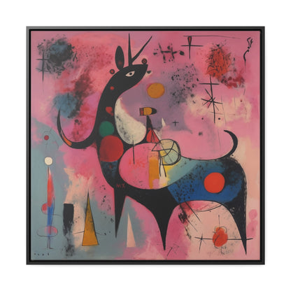 The Dreams of the Child 58, Gallery Canvas Wraps, Square Frame