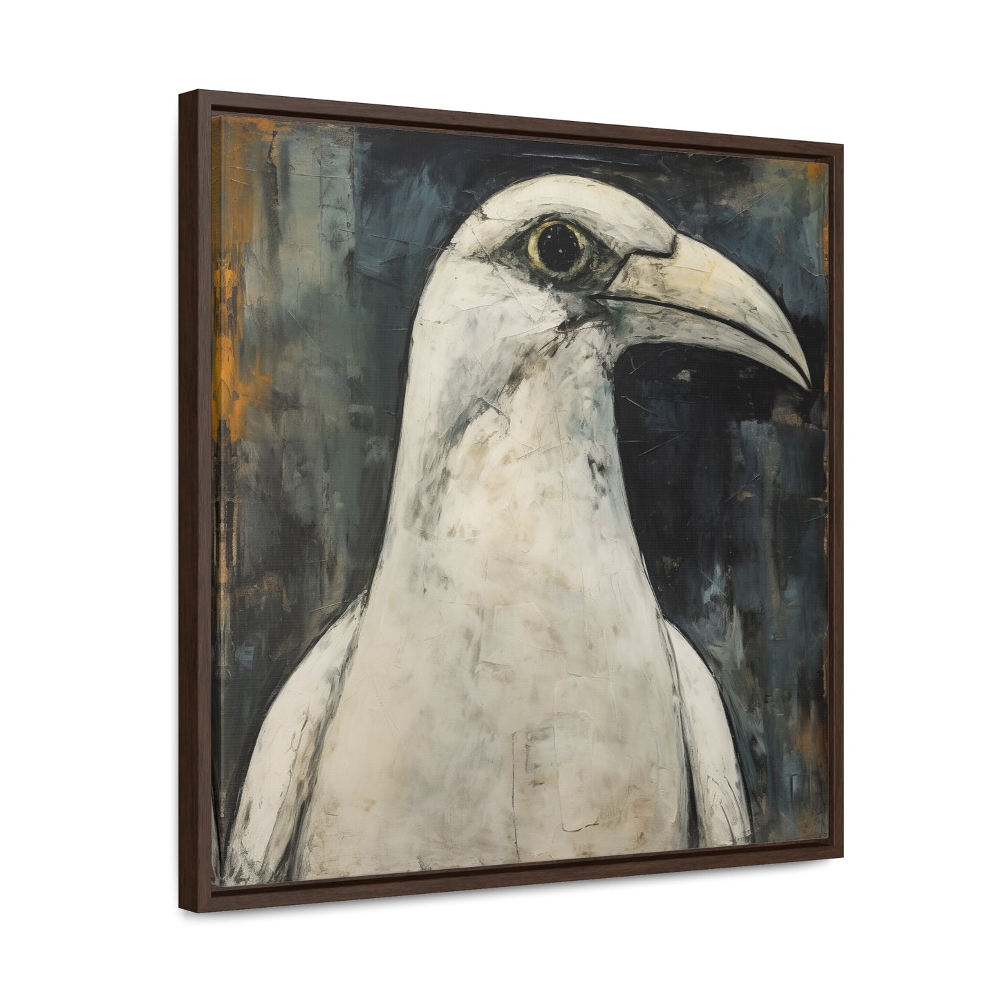 Bird 4, Gallery Canvas Wraps, Square Frame