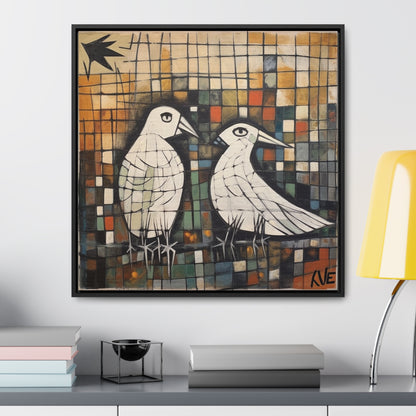 Bird 36, Gallery Canvas Wraps, Square Frame