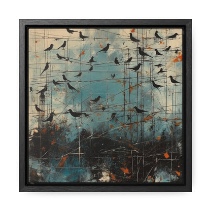 Bird 32, Gallery Canvas Wraps, Square Frame