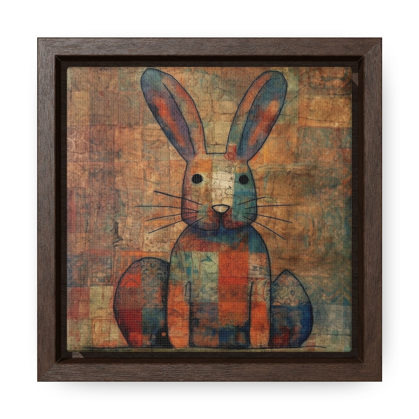 Rabbit 23, Gallery Canvas Wraps, Square Frame