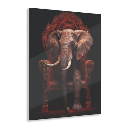 The Elephant King,  Acrylic Prints