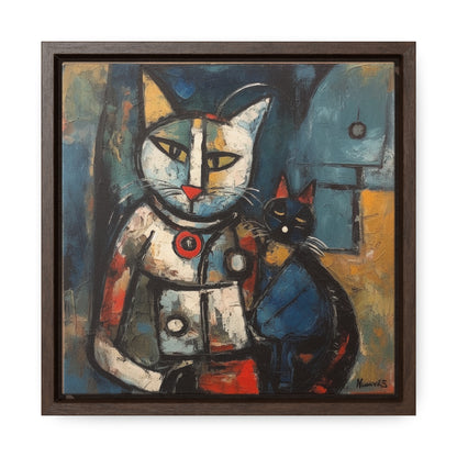 Cat 80, Gallery Canvas Wraps, Square Frame