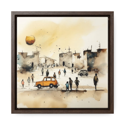 Childhood 7, Valentinii, Gallery Canvas Wraps, Square Frame