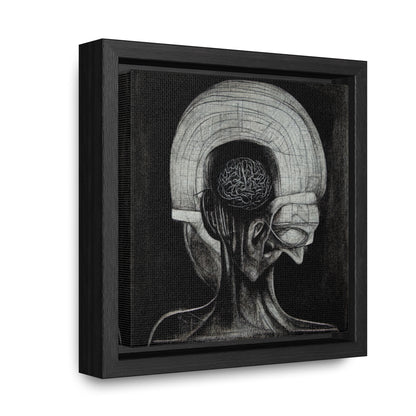 Brain 21, Valentinii, Gallery Canvas Wraps, Square Frame