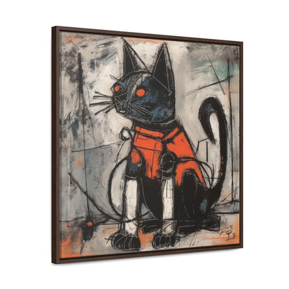 Cat 86, Gallery Canvas Wraps, Square Frame