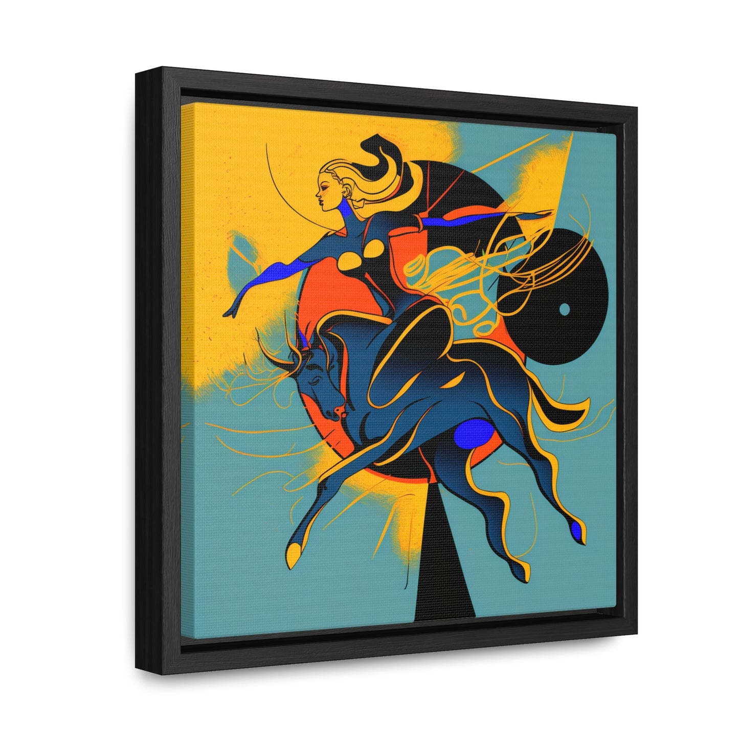 Naivia 16, Gallery Canvas Wraps, Square Frame