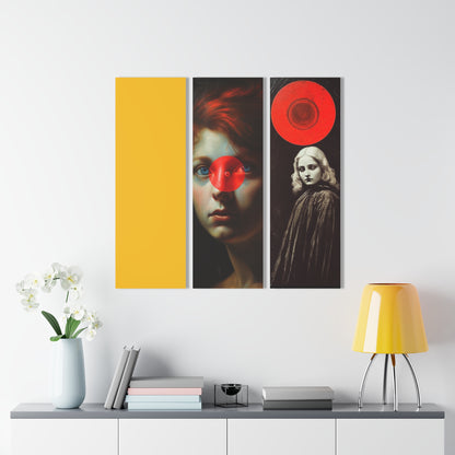 Yellow SF, Prints (Triptych)