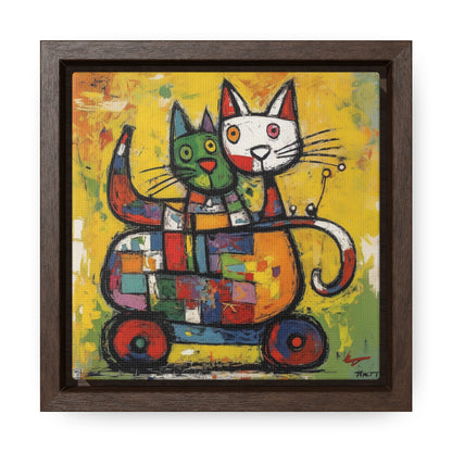 Cat 155, Gallery Canvas Wraps, Square Frame