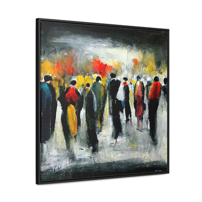 Social Seeds 7, Valentinii, Gallery Canvas Wraps, Square Frame